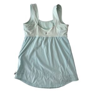 Lululemon Cool Racerback Gingham Black CRB Tank Top Yoga Run Workout 6 M Medium‎